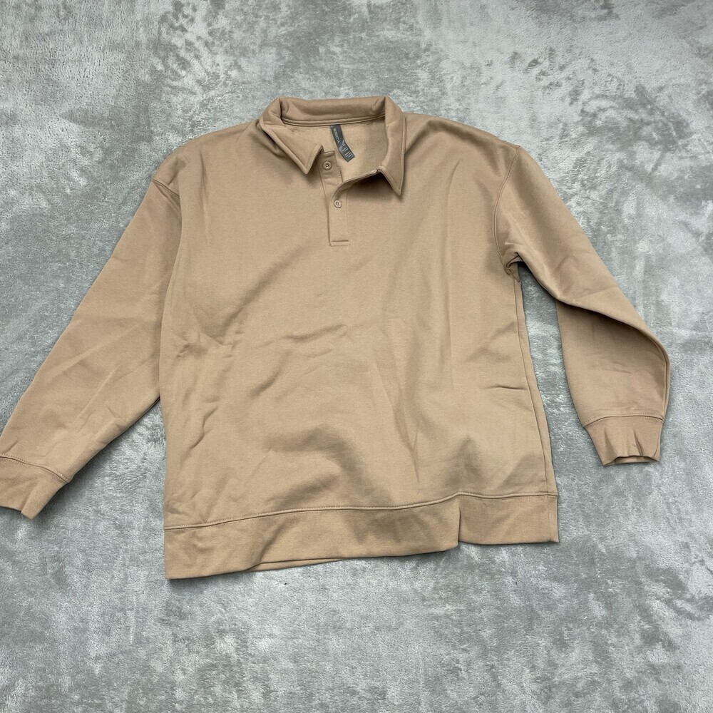 Mondetta Women's XL Pullover Beige d1195